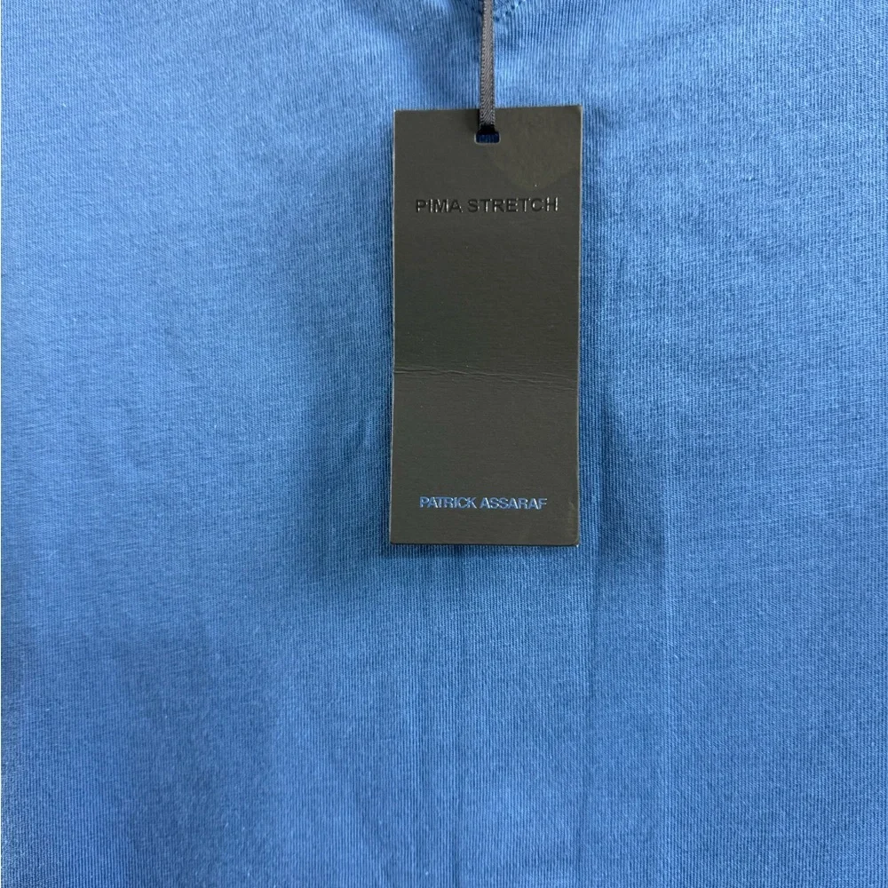 NWT MENS PIMA COTTON STRETCH V-NECK T-SHIRT - Picture 6 of 7